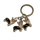 Schl�sselanh�nger 3 Corgies tricolor