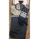 Anorak blau mit Schal, ca. 18% Rabatt