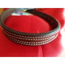 Hundehalsband Riding World  Surpiqu� Braun  50cm