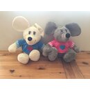 Maus mit Hoodie 42cm