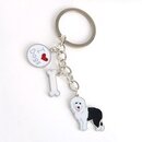 Schl�sselanh�nger Bobtail mit 2 charms