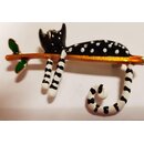  Brosche Katze modern