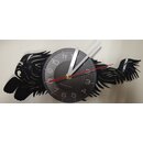 Wanduhr Bearded Collie Schallplatte