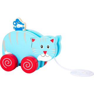 Ziehtier Katze m. Maus
