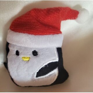 Pl�sch-Pinguin m. Weihnachtsm�tze