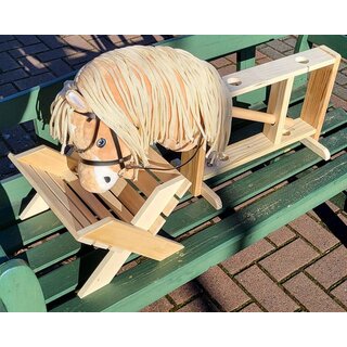 Stall f�r 2 HobbyHorses mit variabler Halterung