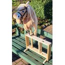 Stall f�r 2 HobbyHorses mit variabler Halterung