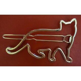 Haarspange Katzenform