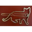 Haarspange Katzenform