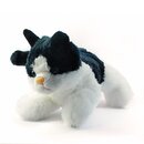 Pl�sch-Katze liegend 25cm